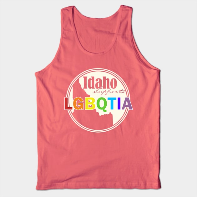 Idaho Pride Tank Top by HUGS4PRIDE